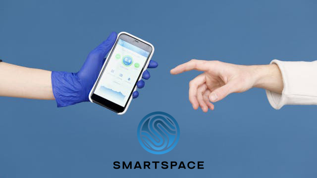 smartspace app graphic hands